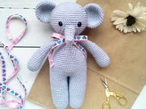 Amigurumi Baby Elephant Free Pattern-3