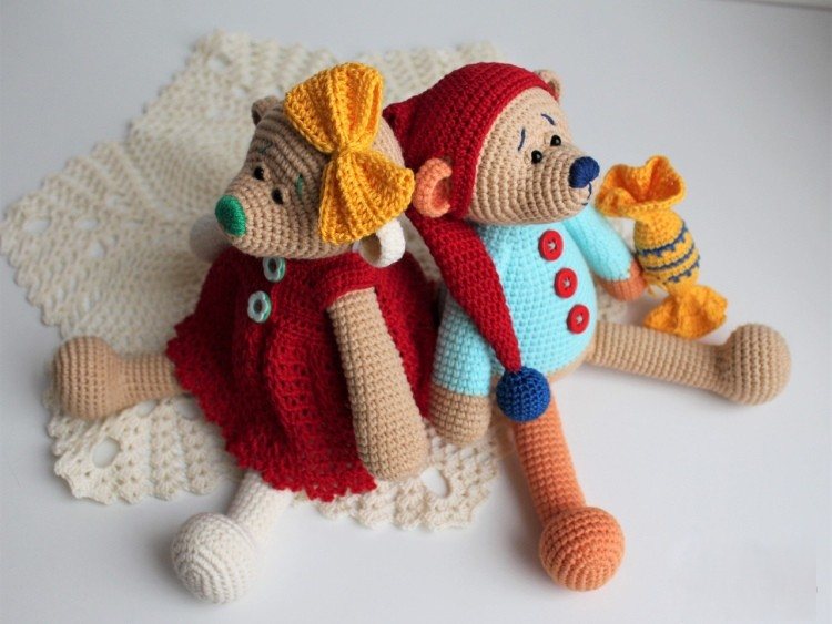 Amigurumi Crochet Bear Free Pattern-5
