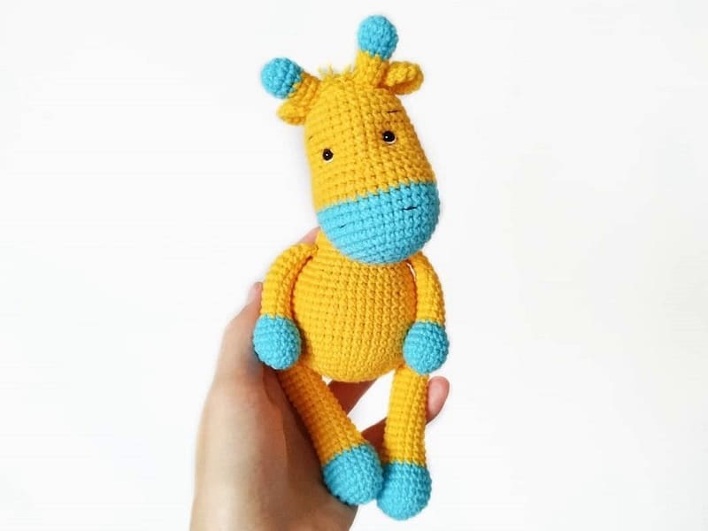 Amigurumi Crochet Giraffe Free Pattern-2