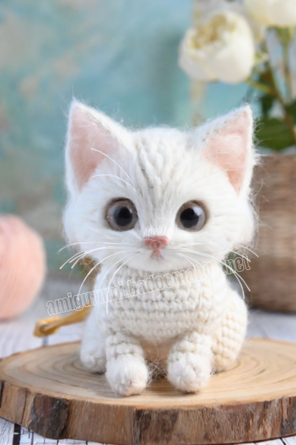 Котенок крючком
