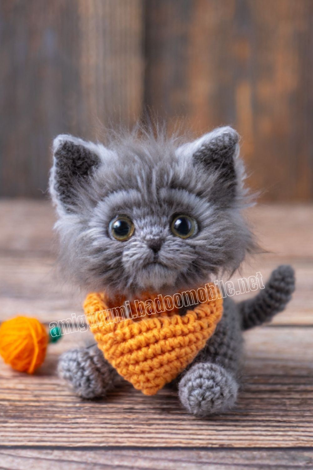 Котенок крючком