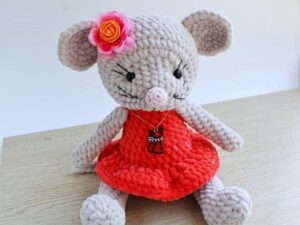 Amigurumi Plush Mouse Free Pattern-3