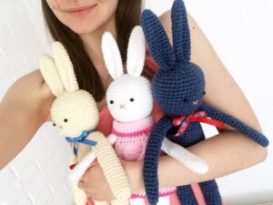 Amigurumi Tall Bunny Free Pattern-1