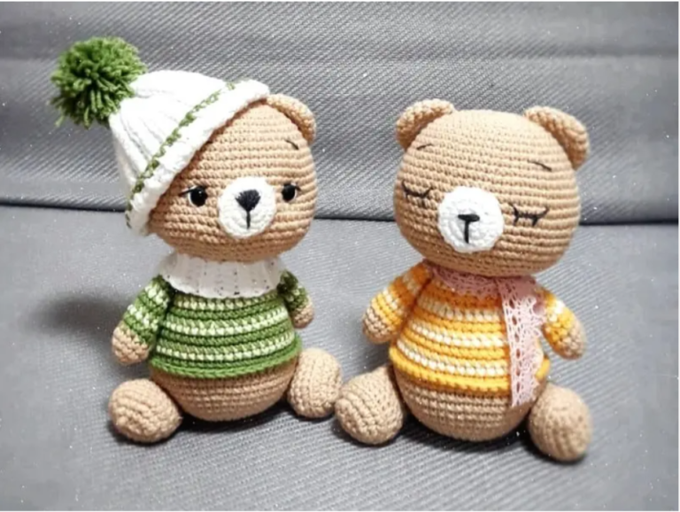 Amigurumi Yui the Bear Free Pattern-1 – Free Amigurumi Crochet