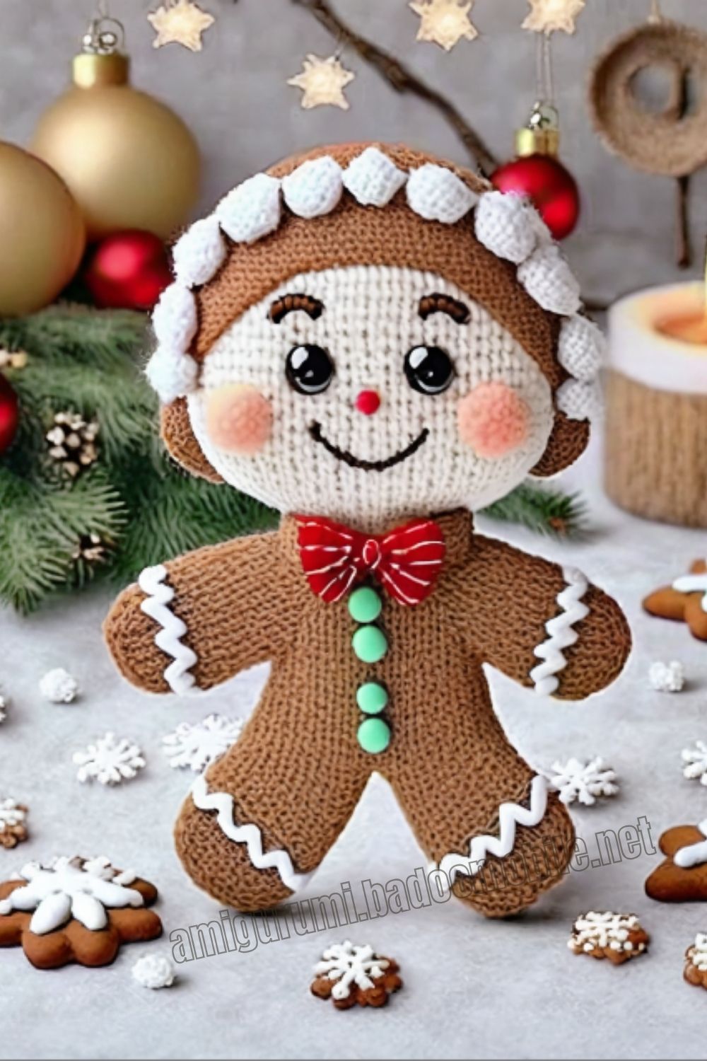 Amigurumi Gingerbread Man Free Pattern-3 – Free Amigurumi Crochet