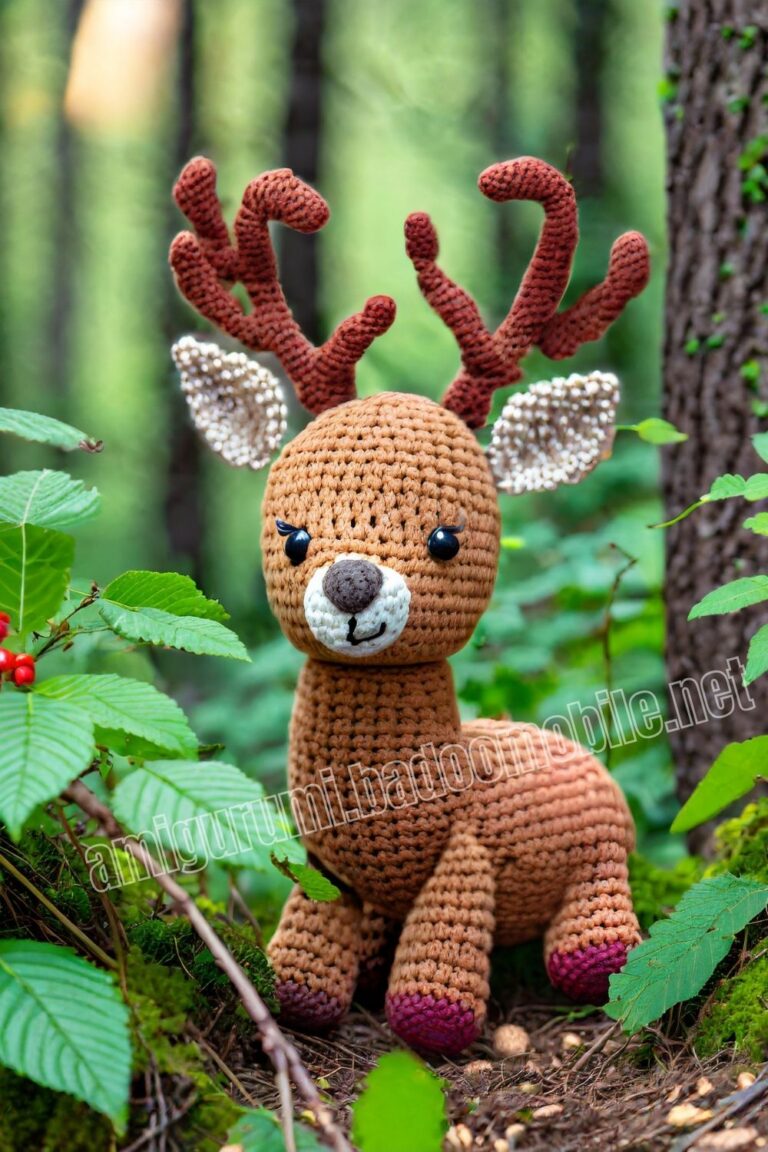 Amigurumi Crochet Deer Free Pattern-3 – Free Amigurumi Crochet
