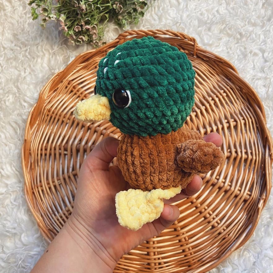 Amigurumi Crochet Plush Duck Free Pattern-2
