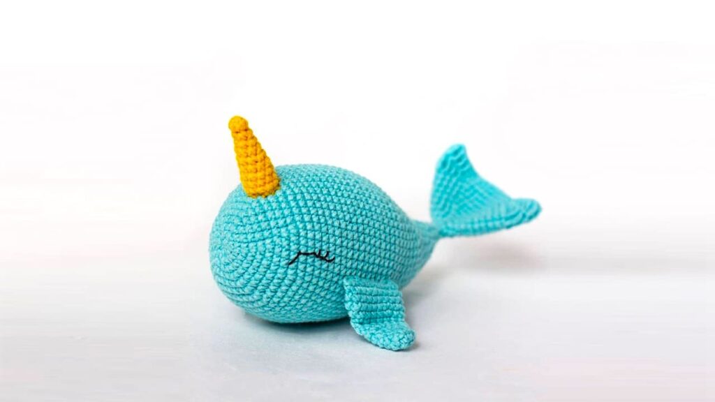 Amigurumi Crochet Unicorn Whale Free Pattern-2