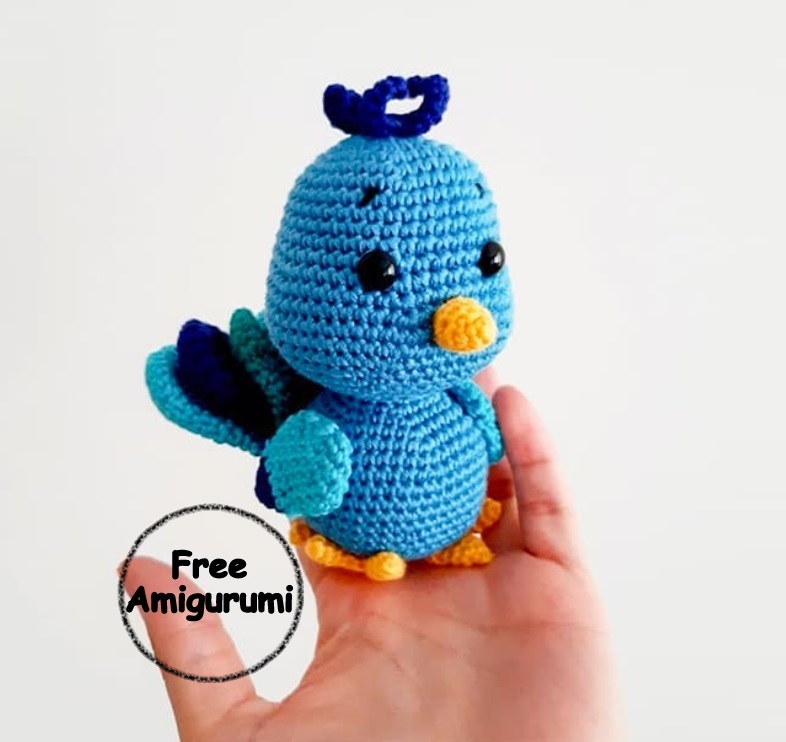 Amigurumi Crochet Peacock Pablo Free Pattern-2