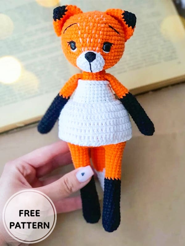 Amigurumi Cute Crochet Fox Lina Free Pattern-2