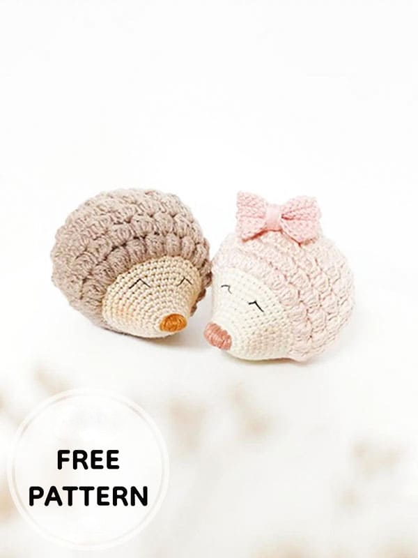 Amigurumi Crochet Hedgehog Free Pattern-2