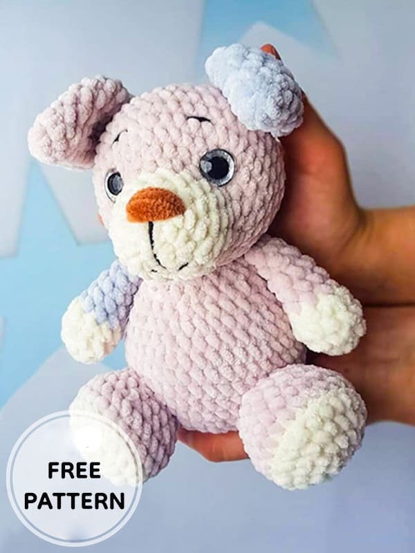 Amigurumi Crochet Puppy Free Pattern-2