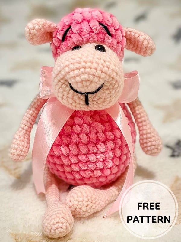 Amigurumi Plush Sheep Free Pattern-2