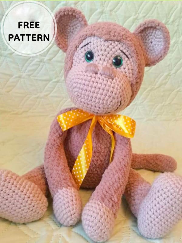 Amigurumi Crochet Monkey Free Pattern-3