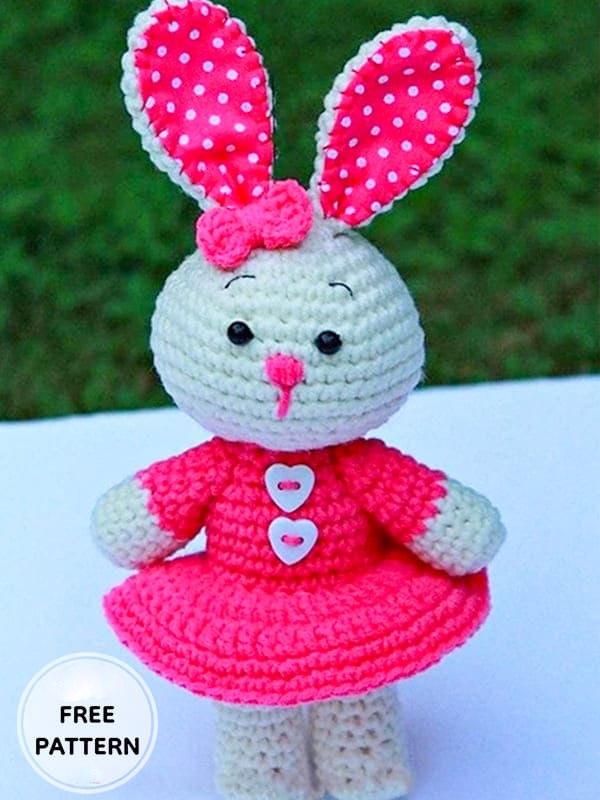 Amigurumi Cute Bunny Free Pattern-4
