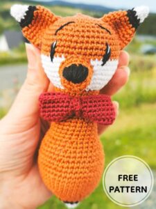 Amigurumi Fox Rattle Free Pattern-2