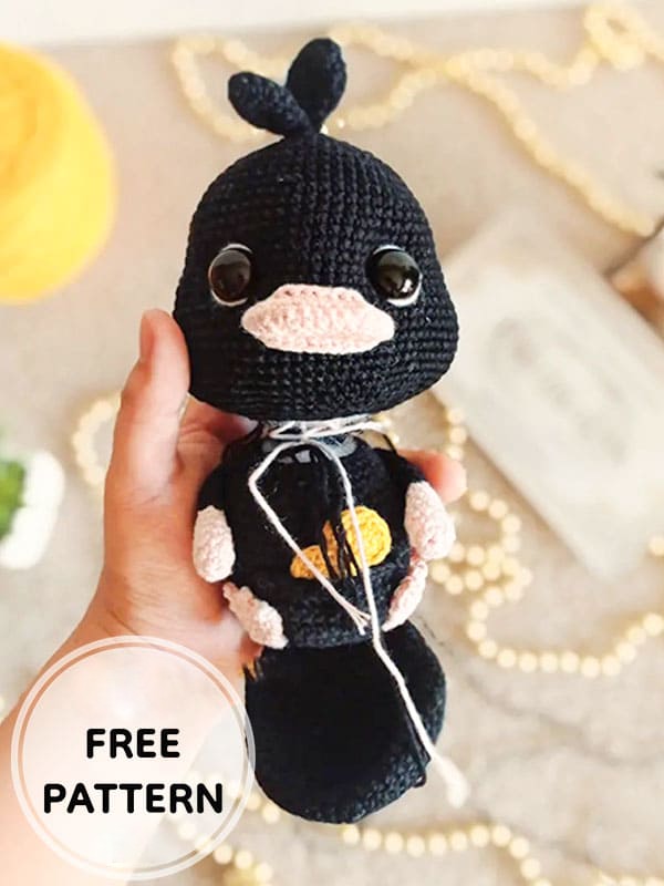 Amigurumi Harry Potter Niffler Free Pattern-1