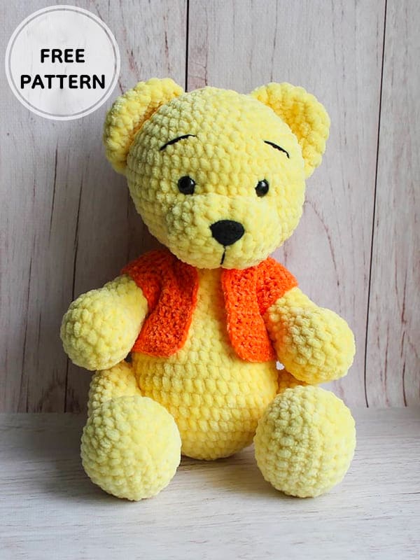 Amigurumi Plush Bear Free Pattern-5