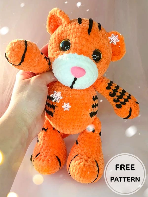 Amigurumi Plush Tiger Felix Free Pattern-2