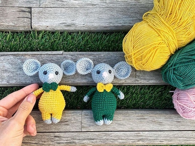 Amigurumi Crochet Mouse Free Pattern-2