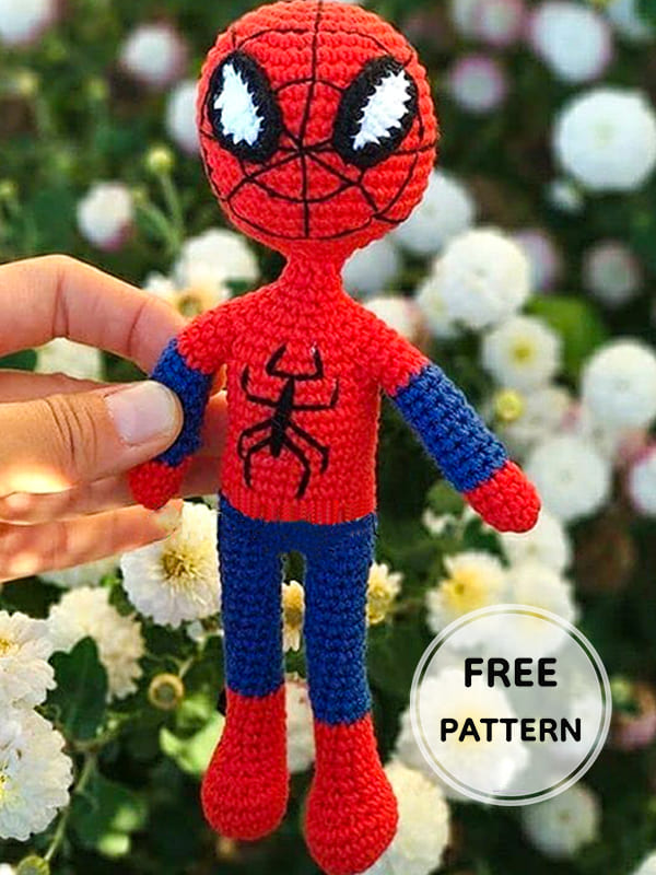 Amigurumi Little Spider-Man Free Pattern-1