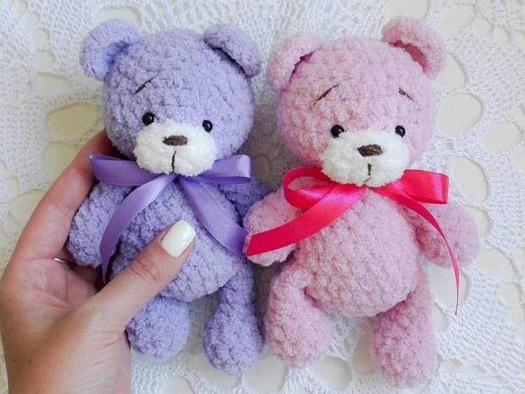 Amigurumi Mini Teddy Bear Free Pattern-1