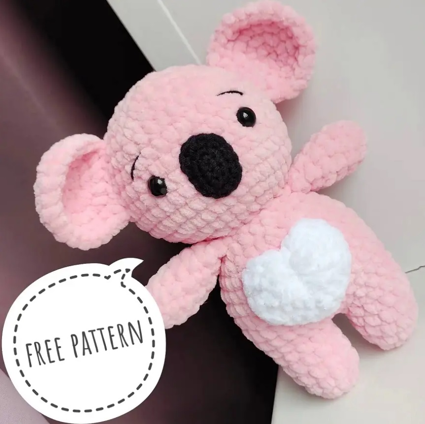 Amigurumi Crochet Koala Free Pattern-4