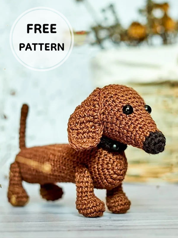 Amigurumi Cute Dog Free Pattern-4