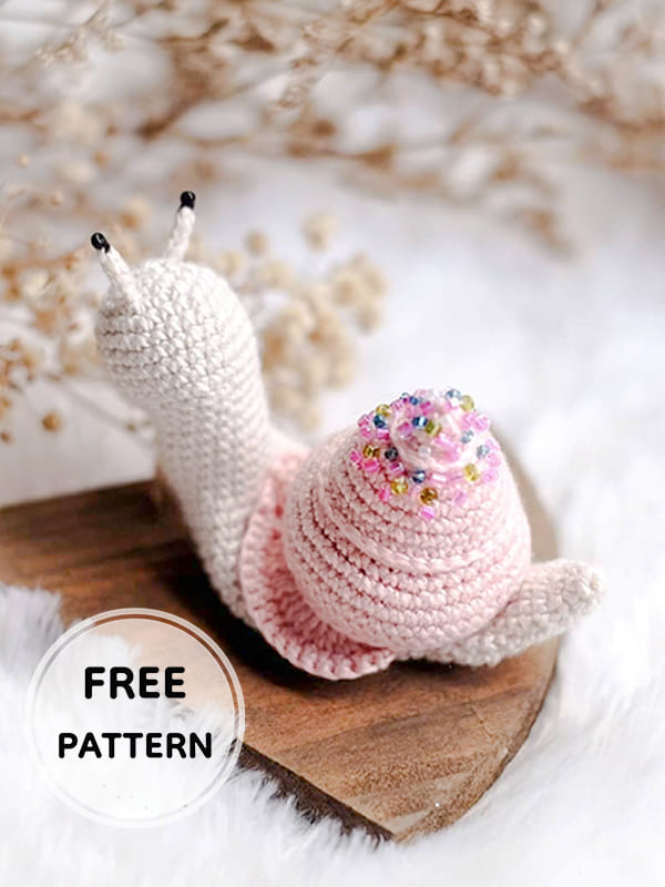 Amigurumi Cute Snail Free Pattern-2