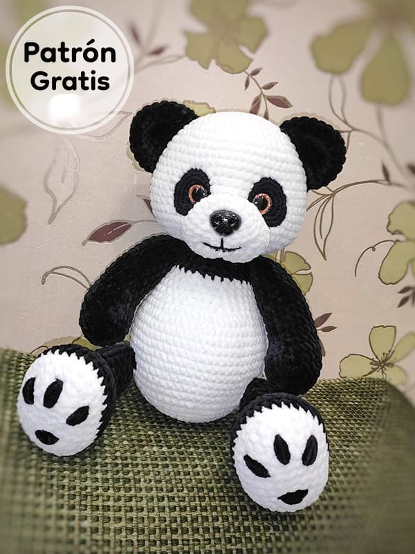 Amigurumi Paso a Paso Panda Patrón Gratis-1