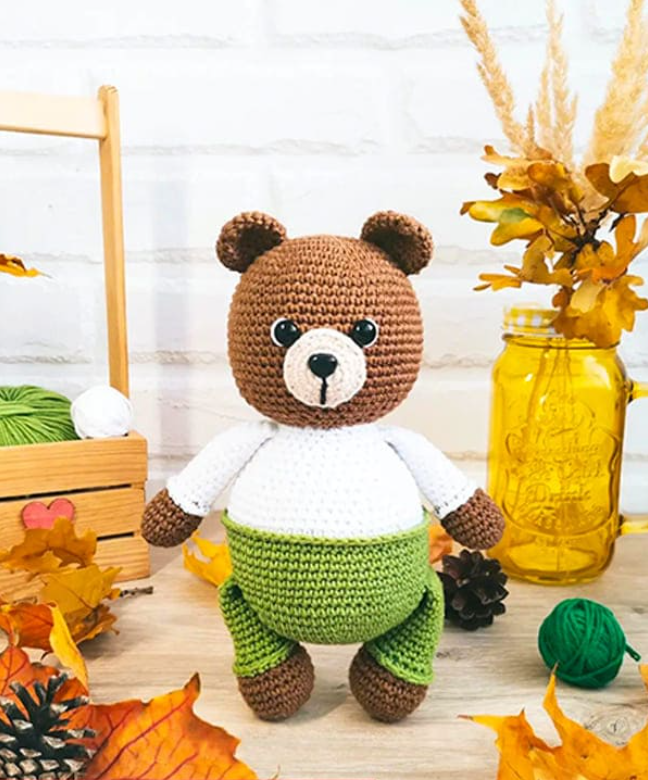 Amigurumi Baby Bear Mischa Free Pattern-1