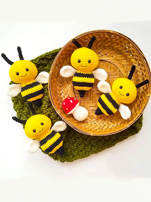 Amigurumi Bee Nora Free Pattern-1