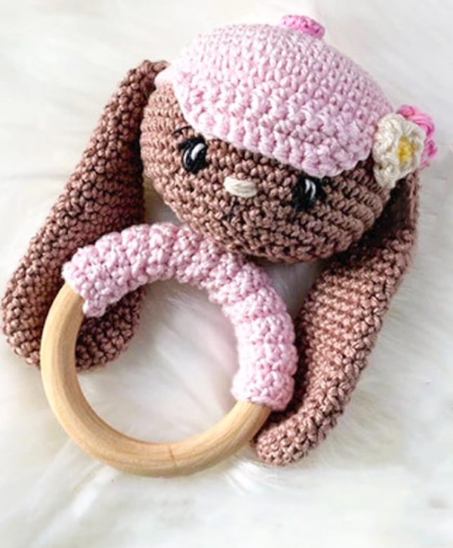 Amigurumi Bunny Milla Rattle Free Pattern-1