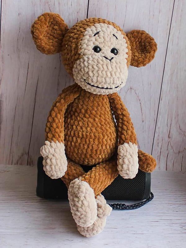 Amigurumi Crochet Monkey Free Pattern-1