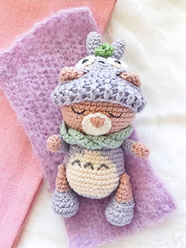 Amigurumi Crochet Totoro Bear Free Pattern-1