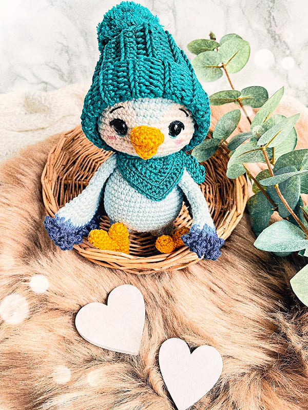 Amigurumi Cute Bird Tori Free Pattern-1