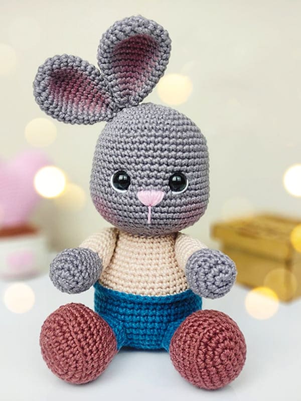 Amigurumi Cute Bunny Melvin Free Pattern-1