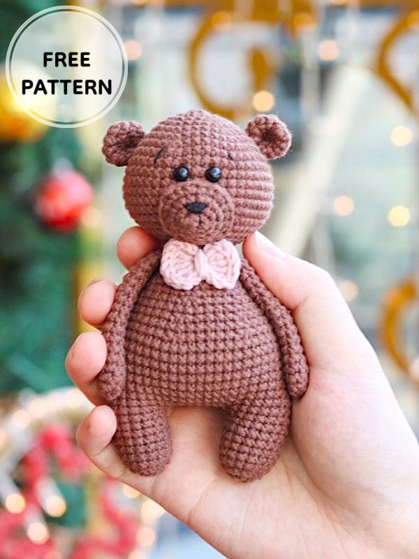 Amigurumi Goldilocks Bear Free Pattern-1