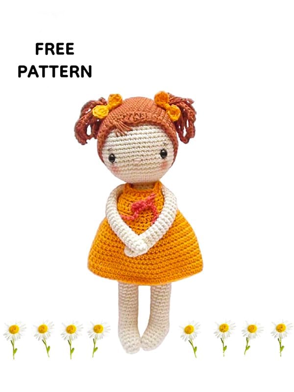 Amigurumi Lina the Doll Free Pattern-1