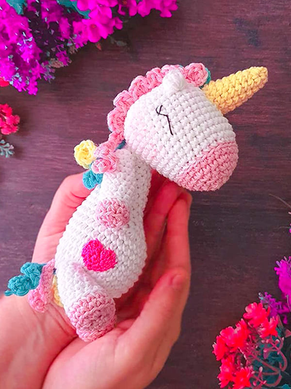 Amigurumi Little Unicorn Free Pattern-3