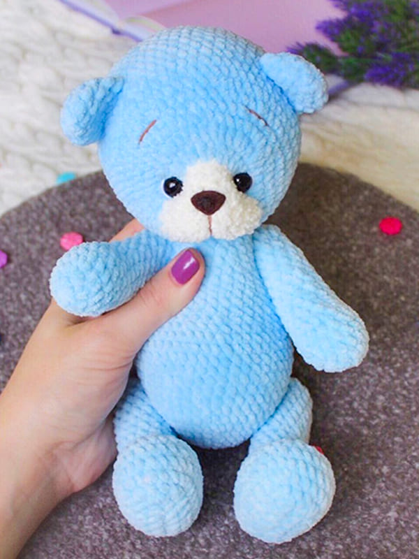 Amigurumi Plush Teddy Bear Free Pattern-2