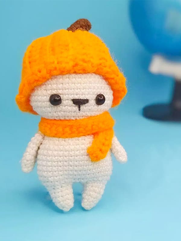 Amigurumi Pumpkin Bear Free Pattern-3