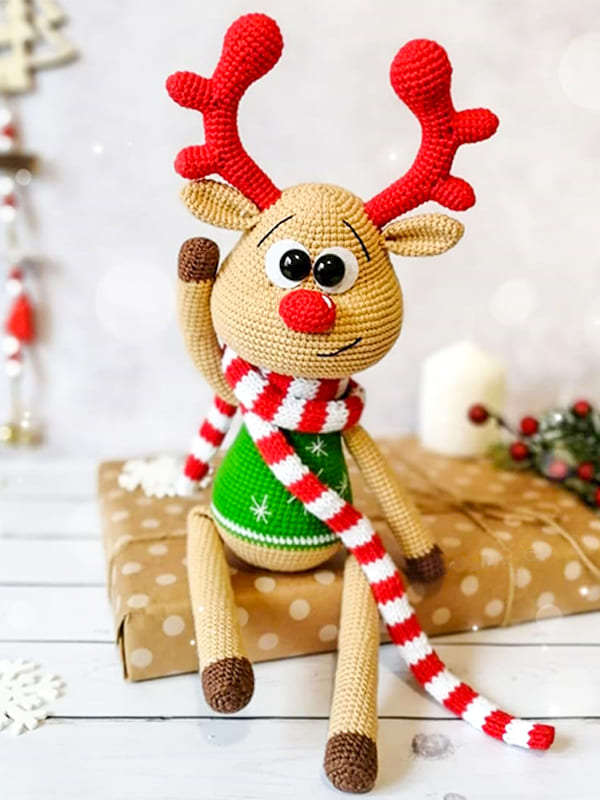 Amigurumi Rolly Crochet Deer Free Pattern-1