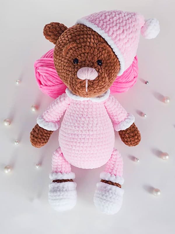 Amigurumi Teddy Bear Lina Free Pattern-1