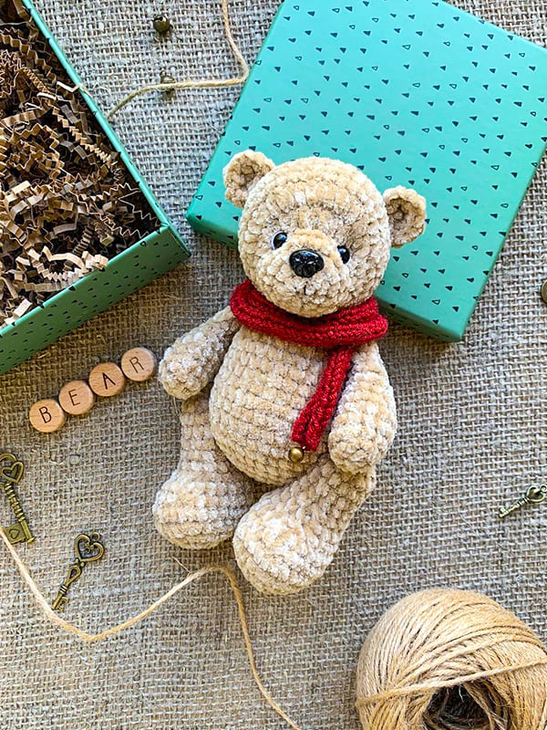 Amigurumi Teddy Bear Mia Free Pattern-1