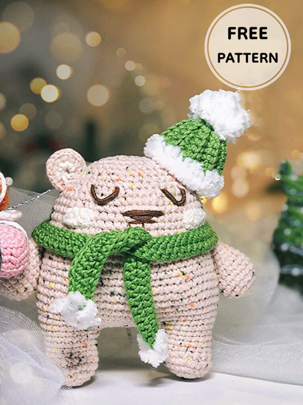 Amigurumi Winter Bear Free Pattern-1