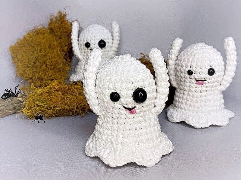 Amigurumi Crochet Ghost Free Pattern-1