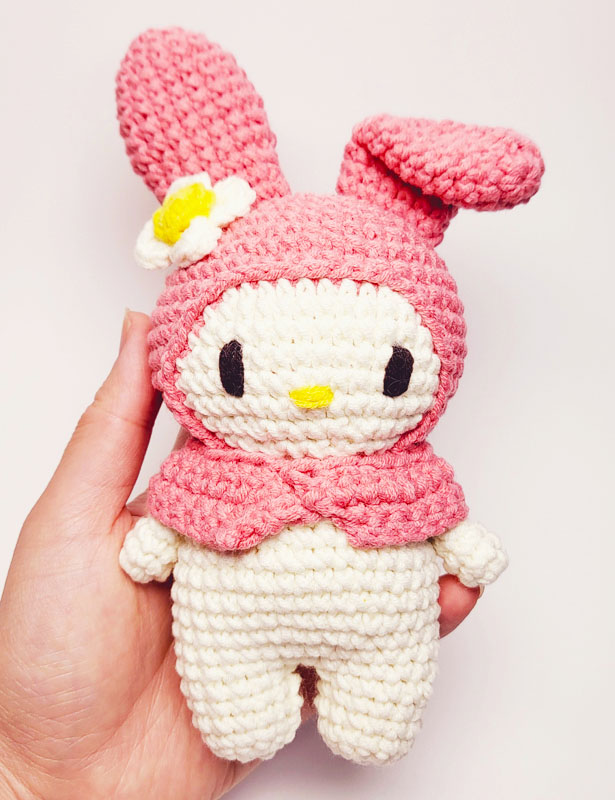 Amigurumi My Melody Bunny Free Pattern-1