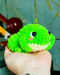 Amigurumi Plush Baby Frog Free Pattern-2