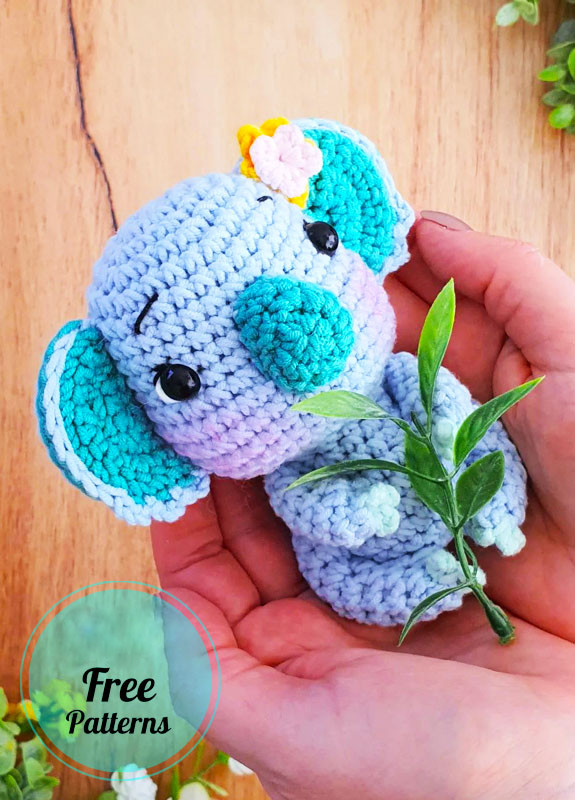 Amigurumi Cute Blue Koala Free Pattern-1